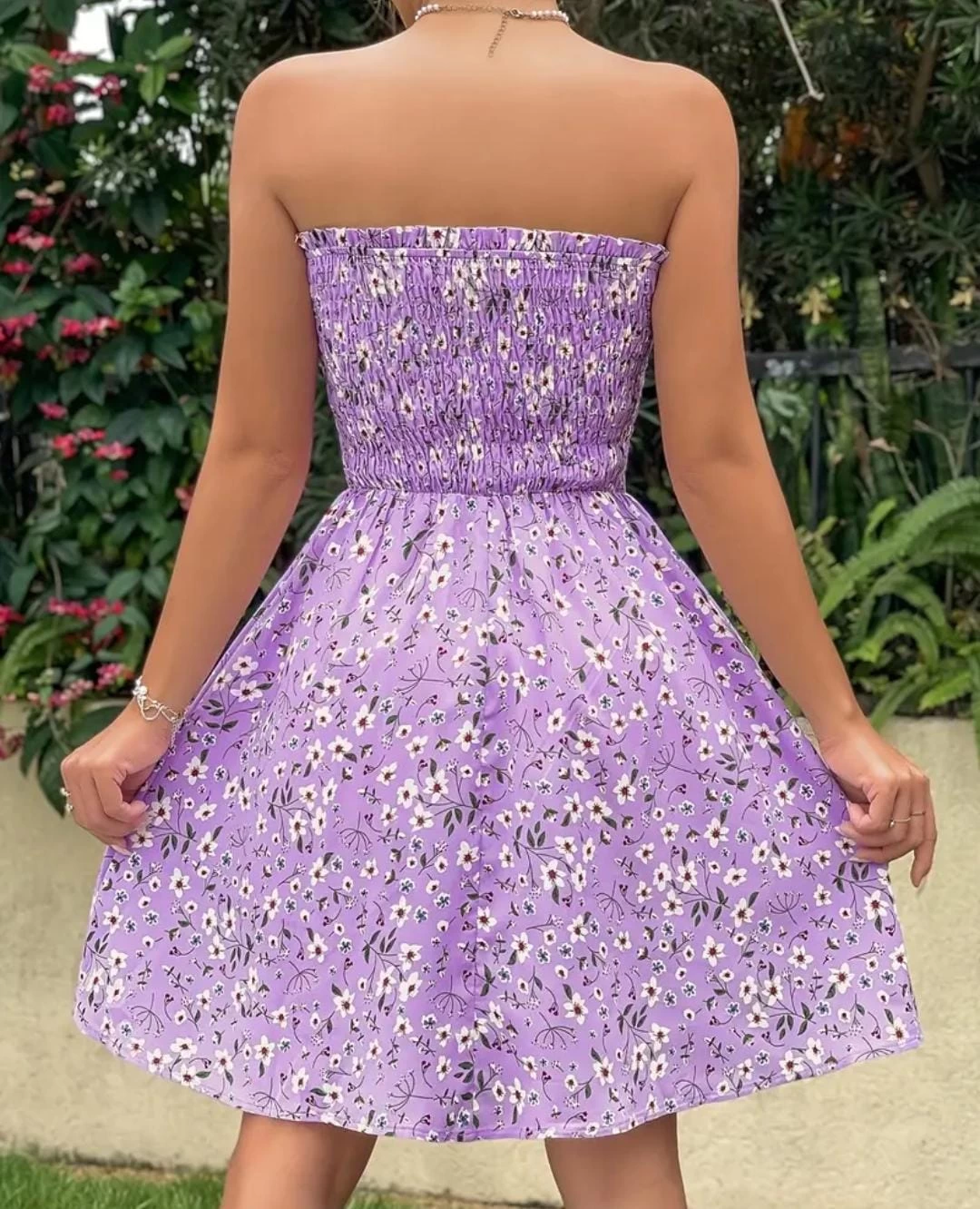 vestido-de-tubo-con-estampado-floral